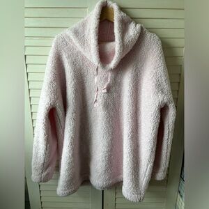 Old Navy Cozy Pink Fleece Women's Sweater
